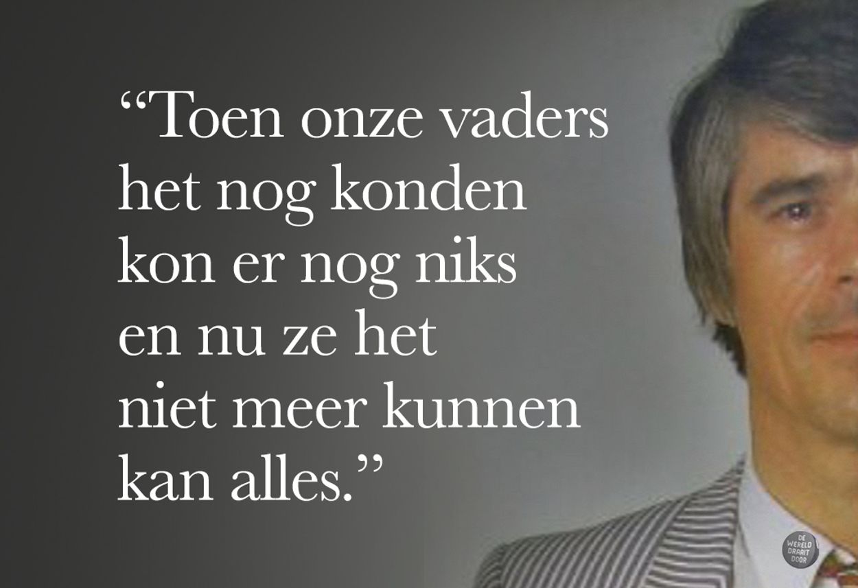 7x Quotes Van Taalvernieuwer Kees Van Kooten - De Wereld Draait Door ...