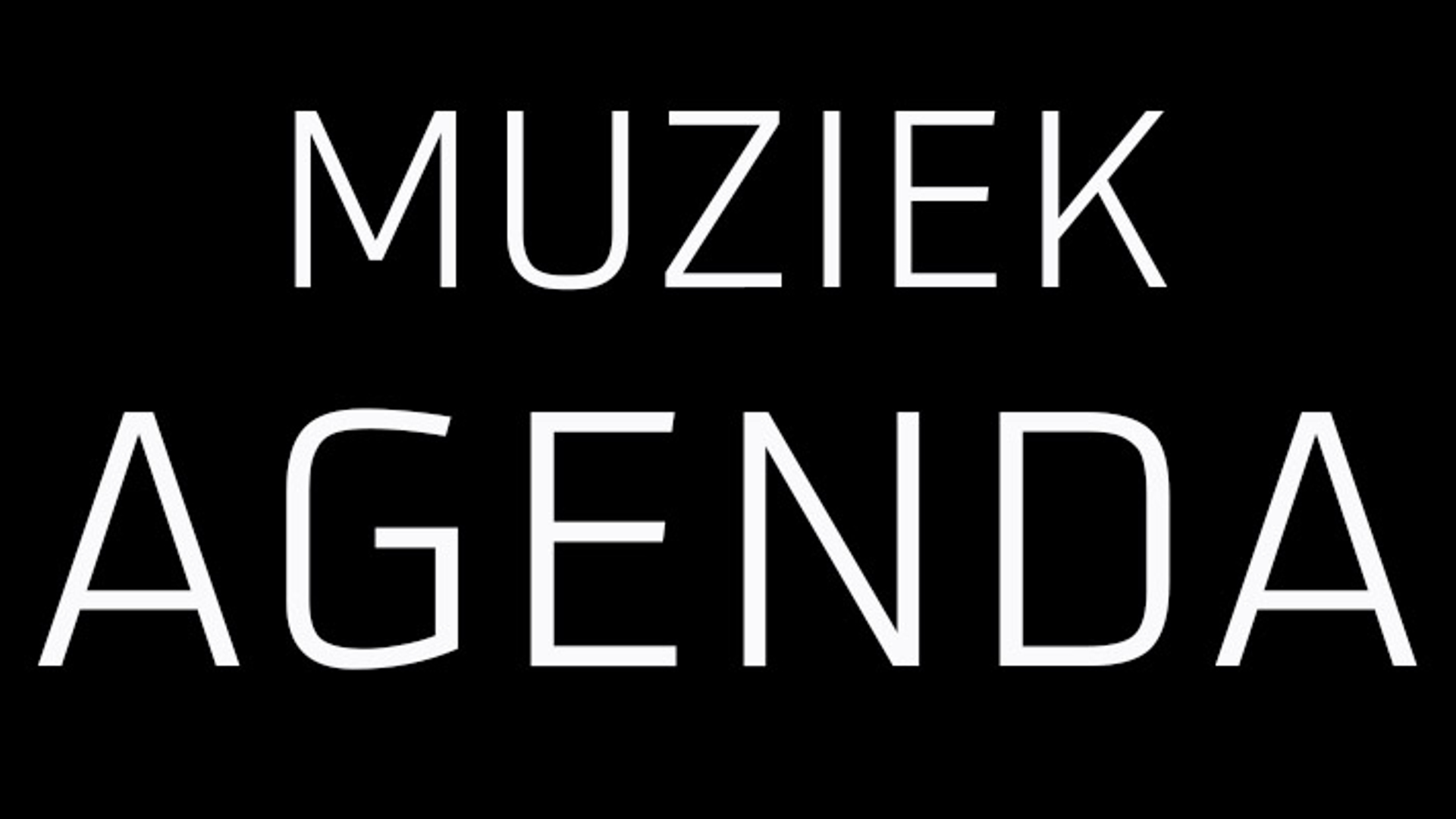 DWDD MUZIEKAGENDA