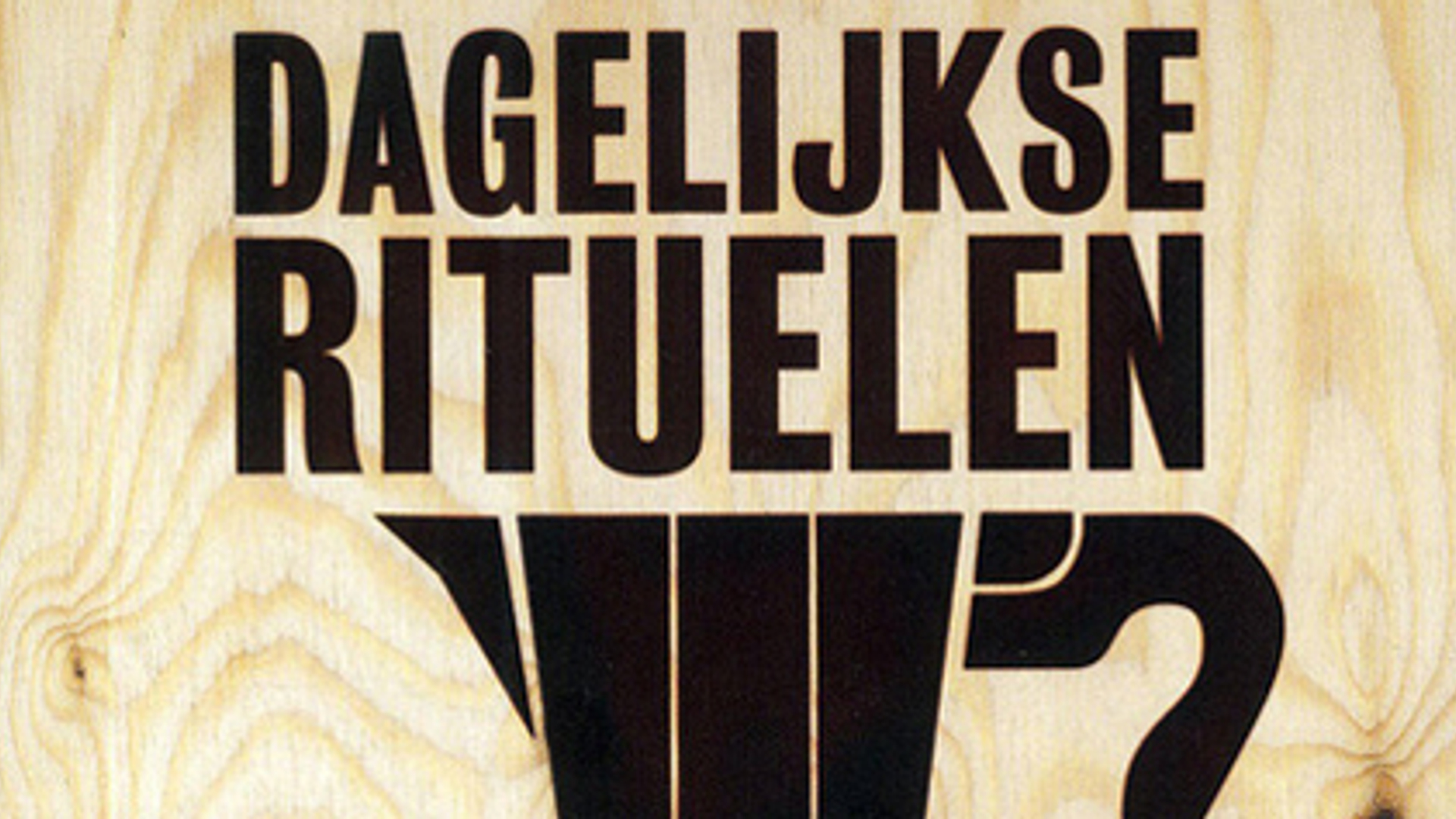 Boek Dagelijkse rituelen