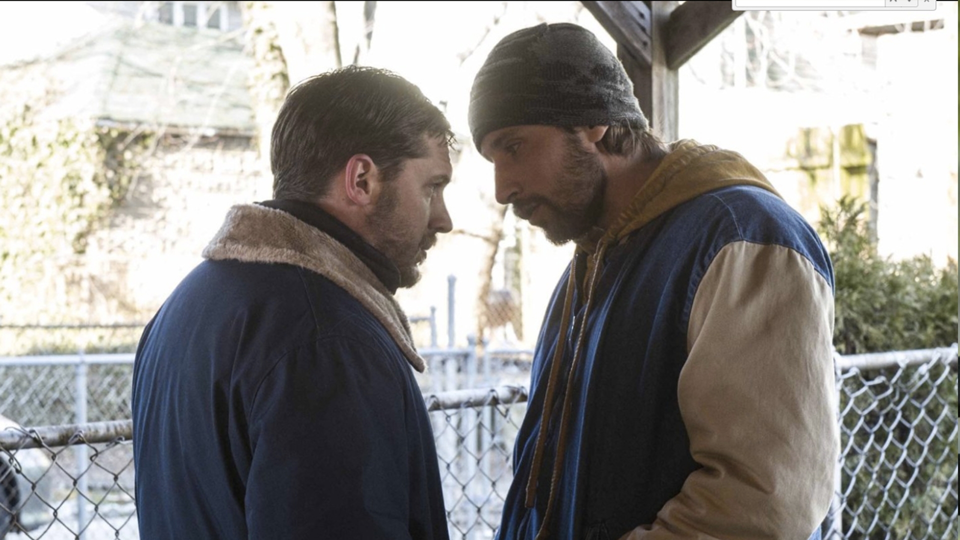 Tom Hardy and Matthias Schoenaerts in The Drop (2014)