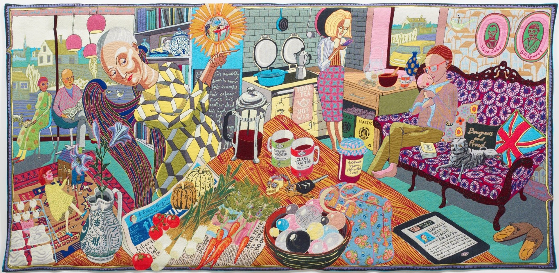 Grayson Perry The Annunciation of the Virgin Deal 2012 FULL Courtesy N. Sargent Foundation