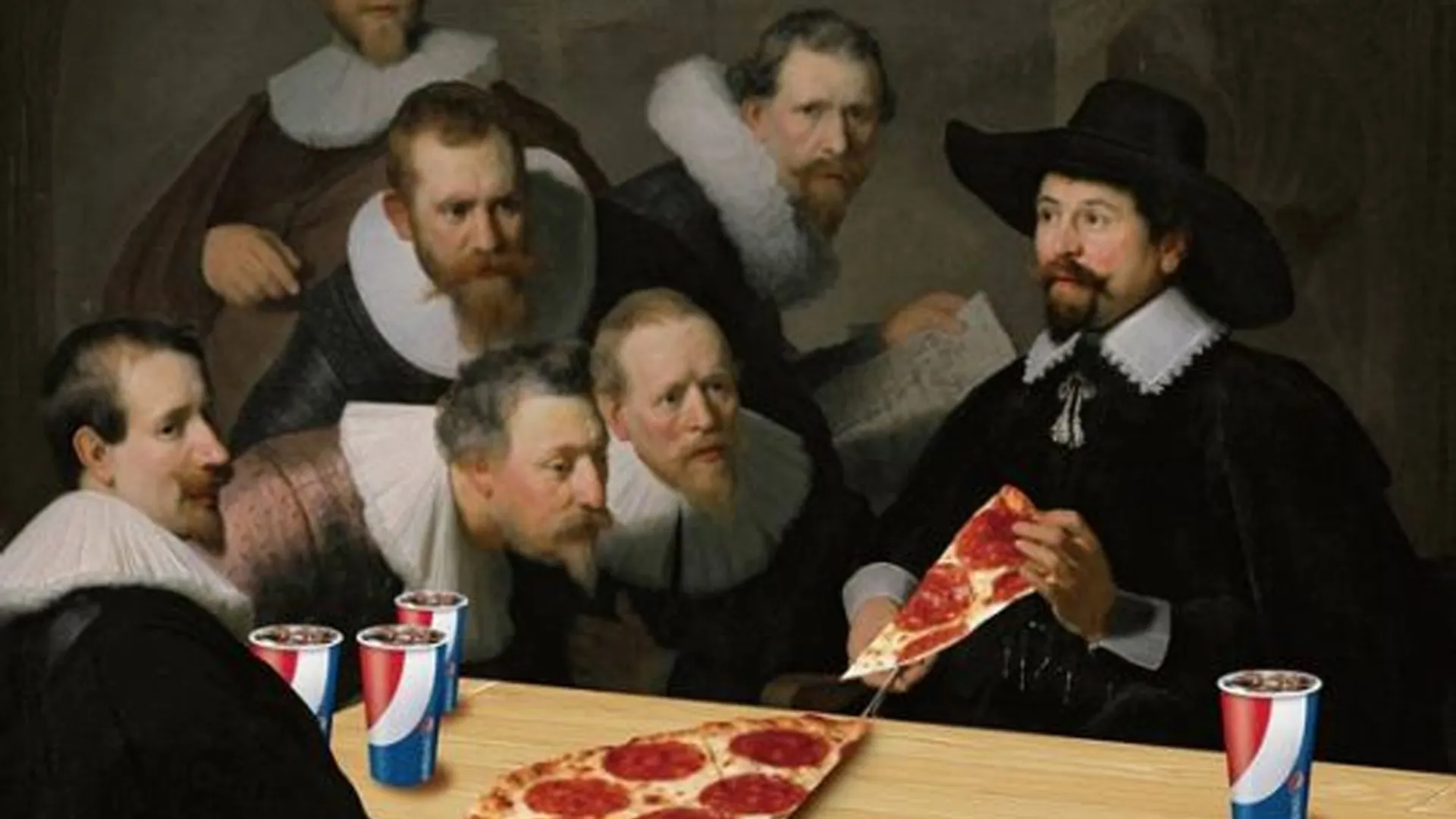 Afbeelding van Verrassende parodieën op iconische werken van Rembrandt