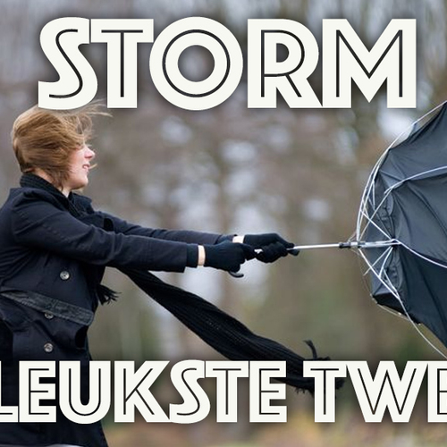 De leukste tweets: storm