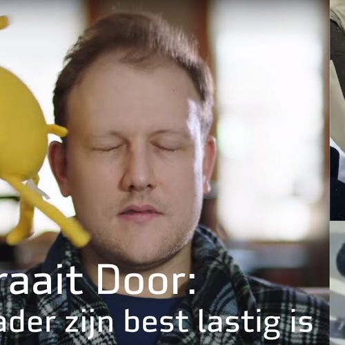 Web Draait Door: vader zijn is af en toe best lastig