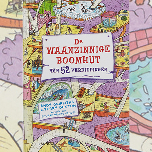 Kinderboek van 2015: De waanzinnige boomhut van 52 verdiepingen - Andy Griffiths & Terry Denton