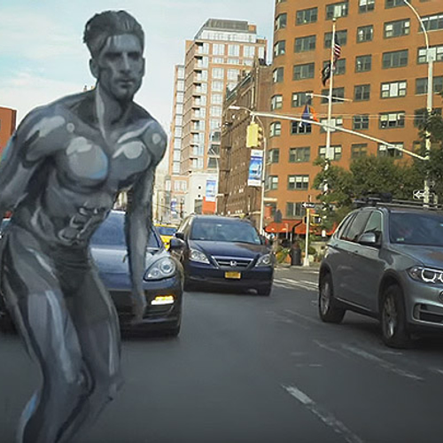 Web Draait Door: Silver Surfer tijdens Halloween