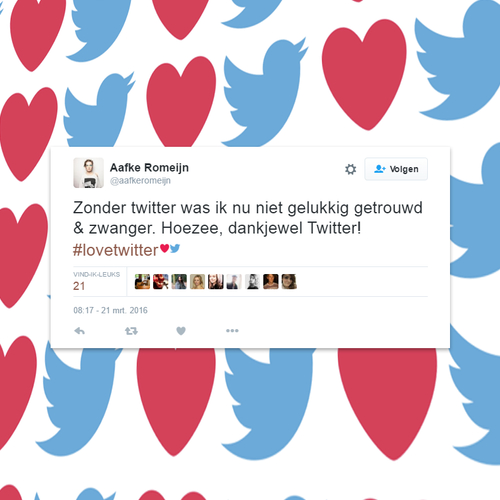3x #LoveTwitter: 'Zonder Twitter was ik nu niet zwanger'