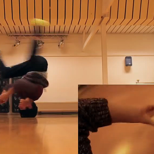 Web Draait Door: breakdance met kubus