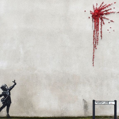 Feelgood Friday: een mooi Valentijnscadeau van Banksy