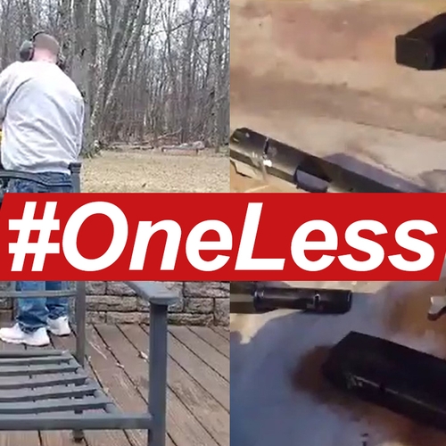 #OneLess: Amerikanen vernietigen hun wapens