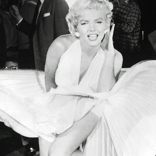 5 x de opwaaiende jurk van Marilyn Monroe