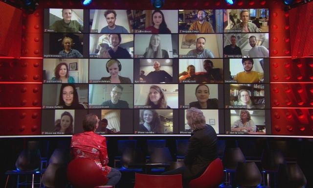 Afbeelding van Opening laatste uitzending met redactie DWDD